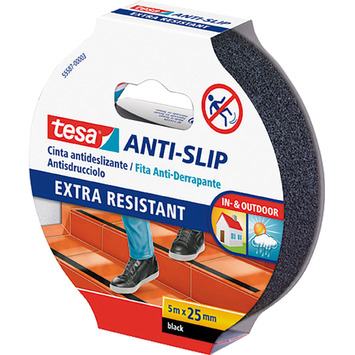 CINTA ANTIDESLIZANTE 55587-5X25 NEGRO