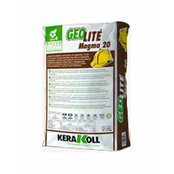 GEOLITE MAGMA 20 GRIGIO de 25 kgs KERAKOLL