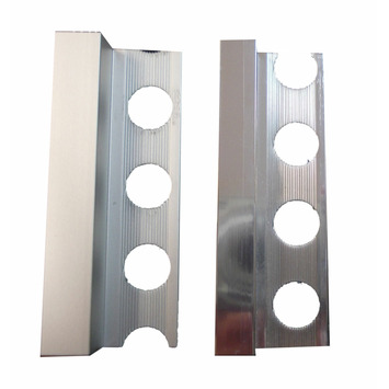 LISTELO CUADRADO BRILLO Aluminio 12x30x2600mm CONTROLOFFICE B10C12