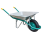 CARRETILLA GALVANIZADA ANCHA SERIE 720 (75 lt) THECA