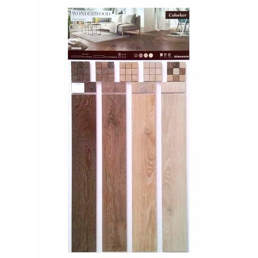 MOSAICO WONDERWOOD 30x30 COFFE CK.