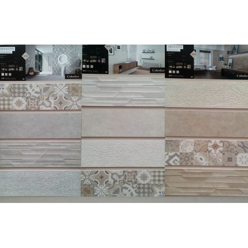 AZULEJO P.B.RECT. DECOR NEOLITICK CUSTOM 31.6x100 (cj 1,58m2) CK