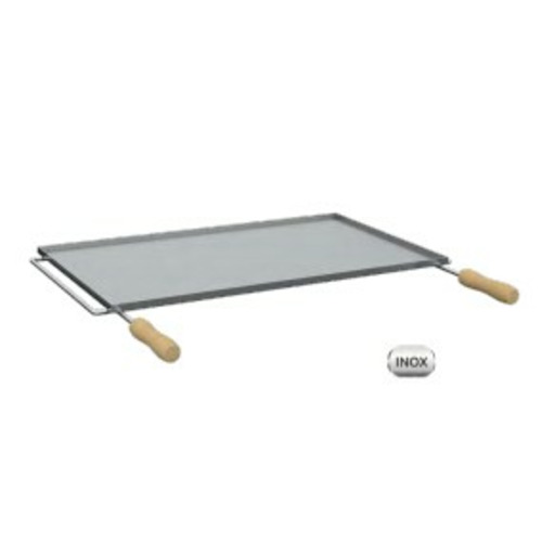 PARRILLA DE CHAPA INOX G12/68 para barbacoa LEIRICIMIENTOS