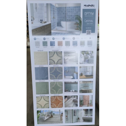 PAV/REV PORC. ANTISLIP CARINO MENTA GREEN 20X20 MAINZU