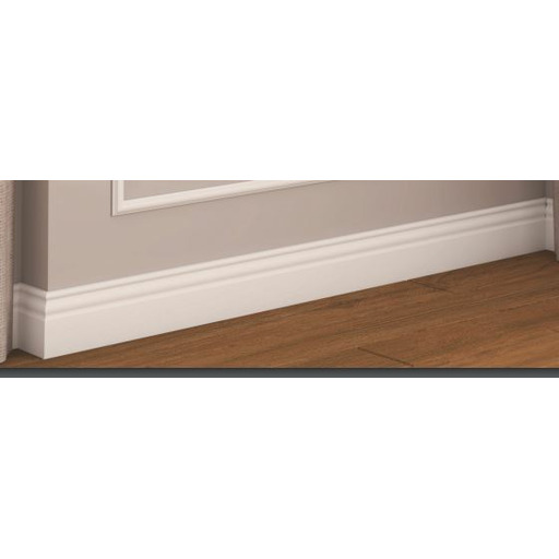 ROPADIE POLIESTIRENO pintable BLANCO 2400x10cm ODEM