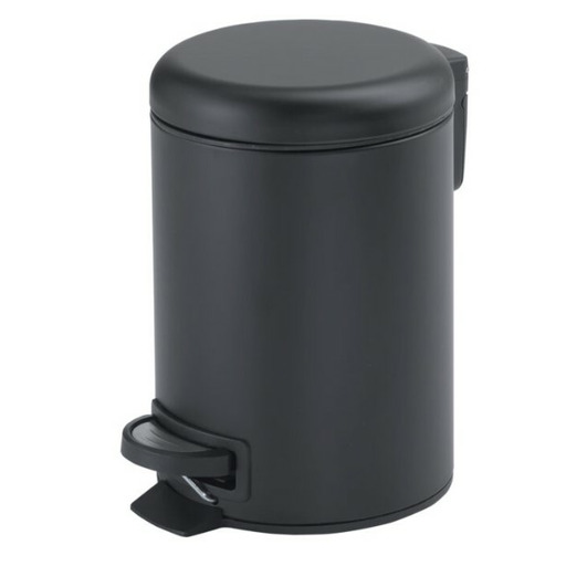 POTTY PAPELERA REDONDA NEGRA OPACO 3L 320914 GEDY