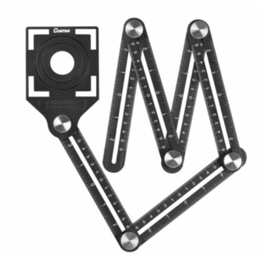 REGLA ANGULAR METALICA MULTIFUNCION 61879 CORTAG
