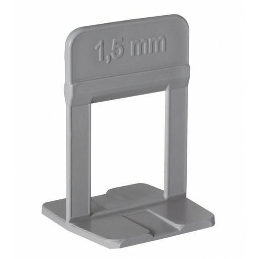 BASE (brida) NIVELACION SUPRA ancha 1,5mm (bolsa 50uds) gran grosor CORTAG