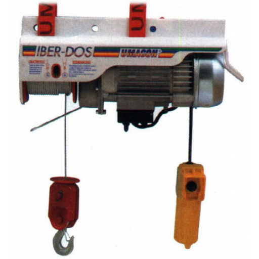 Polipasto Eléctrico para elevación de cargas IBER-DOS de Umacon 