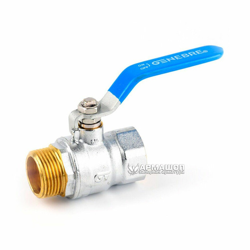 VALVULA ESFERA M-H 3/4" serie ligera (PN25) R.3034 05 GENEBRE