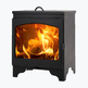 ESTUFA LEÑA OSLO 8Kw 715x530x473mm PANADERO